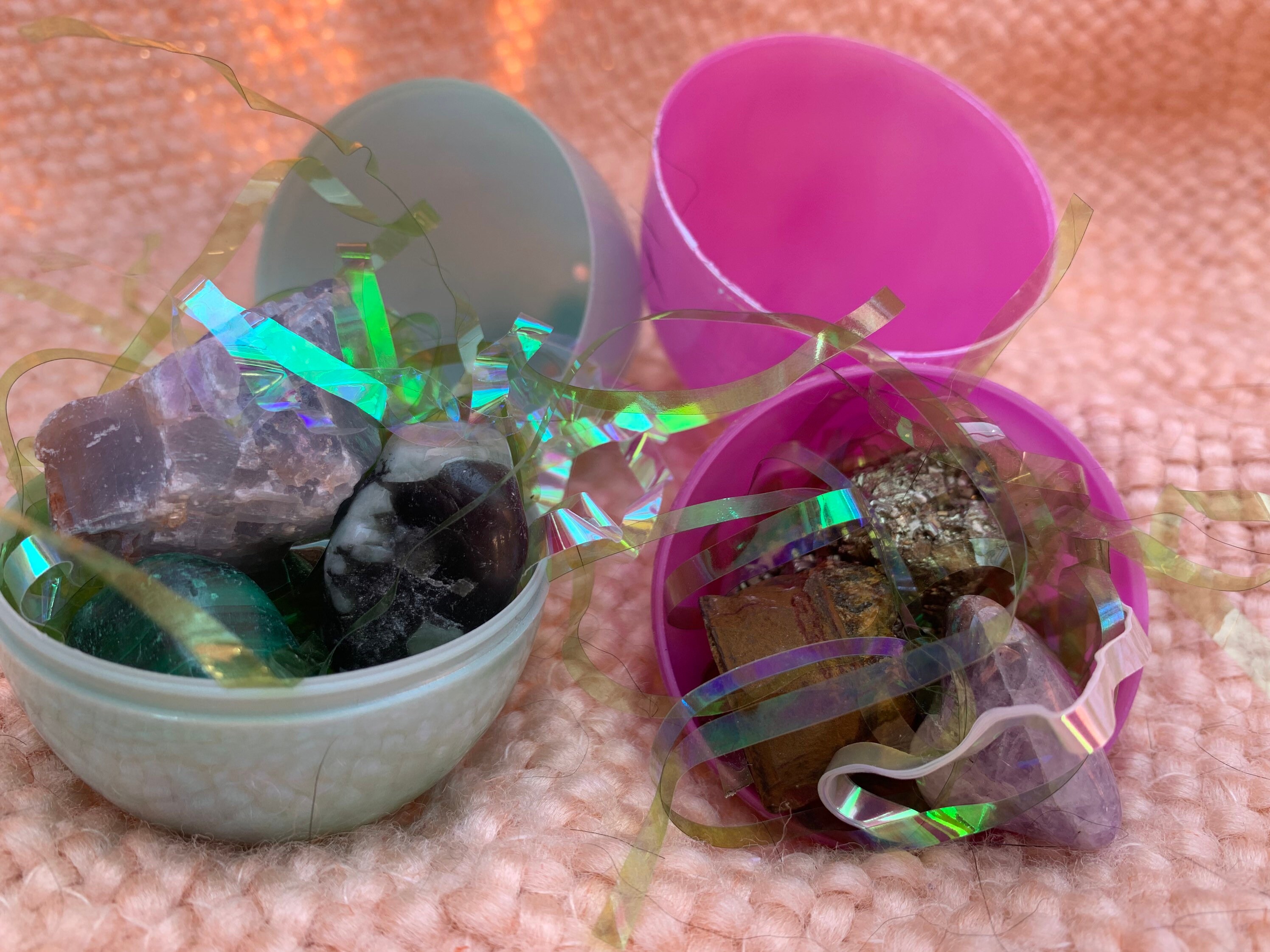 Mystery Crystal Eggs Etsy