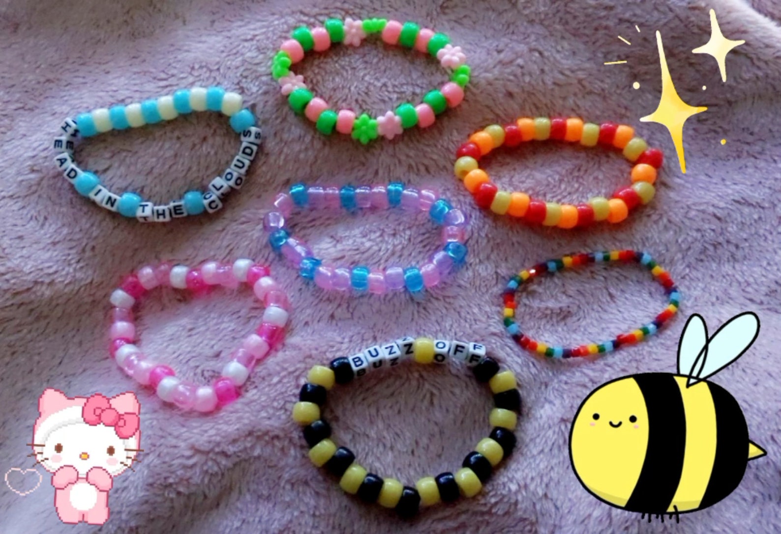 Custom Kandi Bracelets Etsy