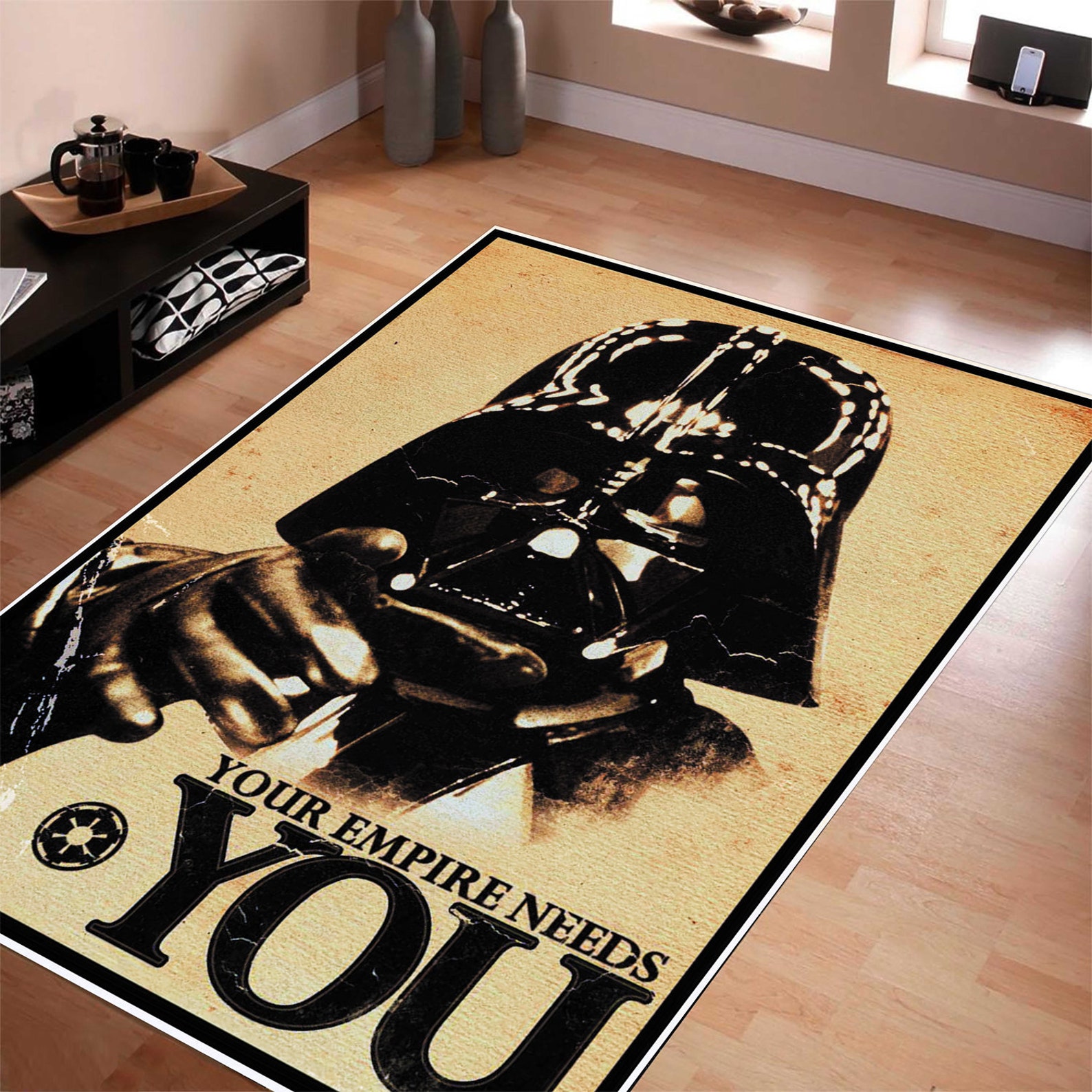 Star Wars Darth Vader Movies Area Rug Living Room Carpet Floor Etsy