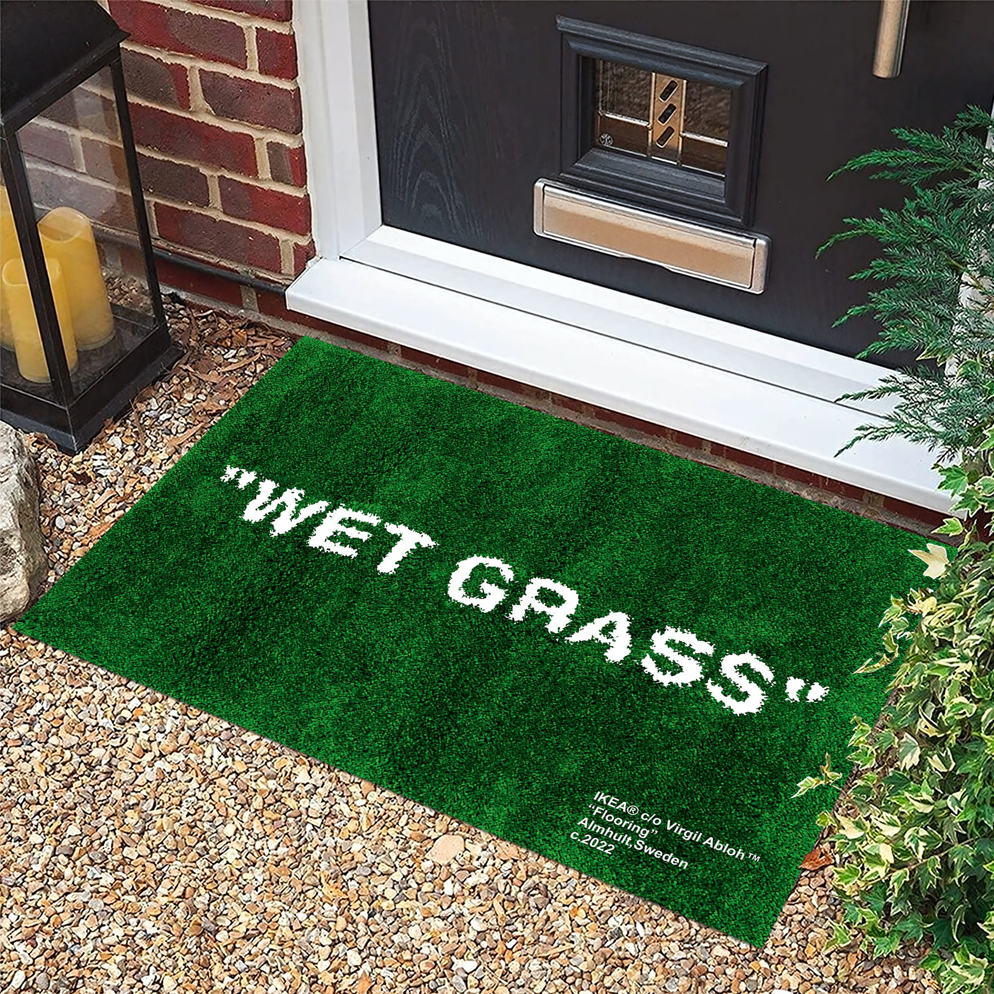 REAL Astro Turf Outdoor Forest Classic Green Slate Silver Grey Cocoa Door  Mats