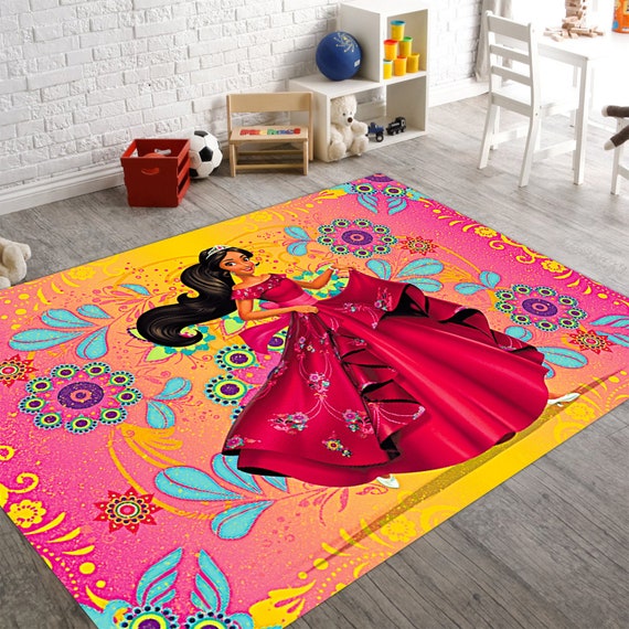 Little Princess Rug Cartoon Rug Girl Room Decor Rug Customized