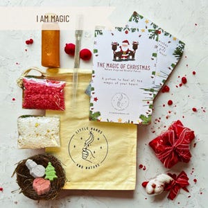 Magic of Christmas Potion Pouch for Kids: Sensory Holiday Play with Affirmations