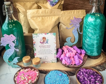Mermaid Magic Potion Party Kit - Sensory Birthday Celebration