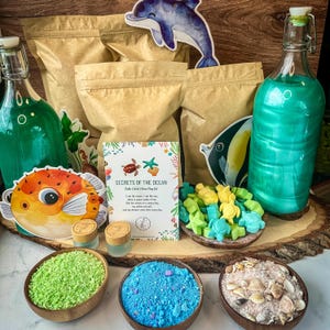 Secrets Of The Ocean Potion Play Party Kit - Magical Birthdays - Under The Sea Birthday - Birthday Kids - Mindful Celebration