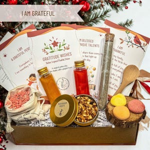 Gratitude Wishes Potion Kit for Kids: Mindful Thanksgiving Sensory Play with Affirmations