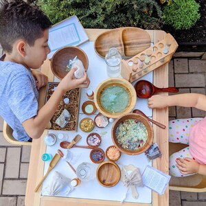 Kit de poción de alegría arcoíris para niños: STEM, afirmaciones, biodegradable imagen 8