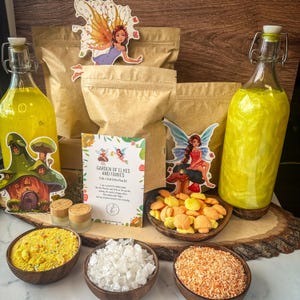 Garden Of Elves And Fairies Potion Play Party Kit - Magical Birthdays - Birthday Kits for Kids - Unique Party Celebration