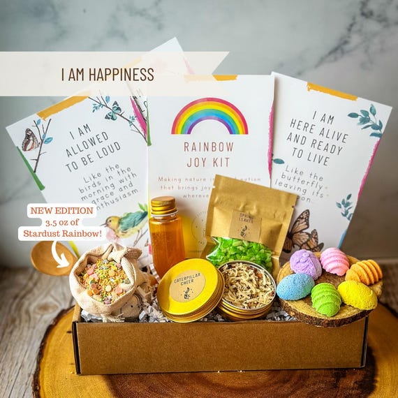 Rainbow Joy Potion Kit for Kids: STEM, Affirmations, Biodegradable