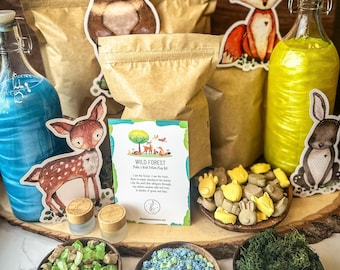 Wild Forest Potion Party Kit: Sensory Play Birthday Fun