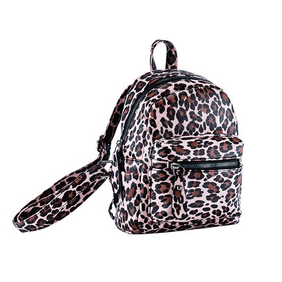 1133 Mini Backpack Purse Lightweight Girls Small Size Cheetah Leopard Print Amazon.com: ALAZA Mini Backpack Purse for Women Lightweight  main image 4