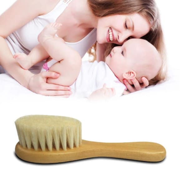 Brosse à cheveux pour bébé.