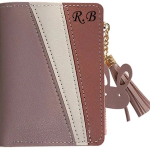Porte cartes portefeuille personnalisé.