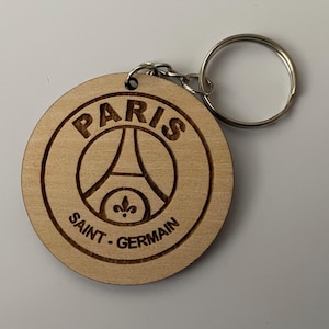 Porte-clé PSG - Accessoire Fan Du Paris Saint-Germain - Simple Et Pratique