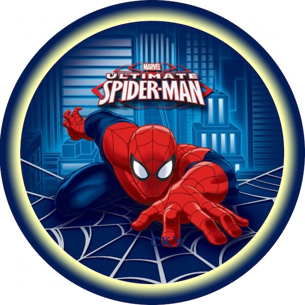 Spiderman Cake Topper Etsy Australia