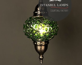 Turkish\Moroccan Glass Pendant Lamp | Hanging Light