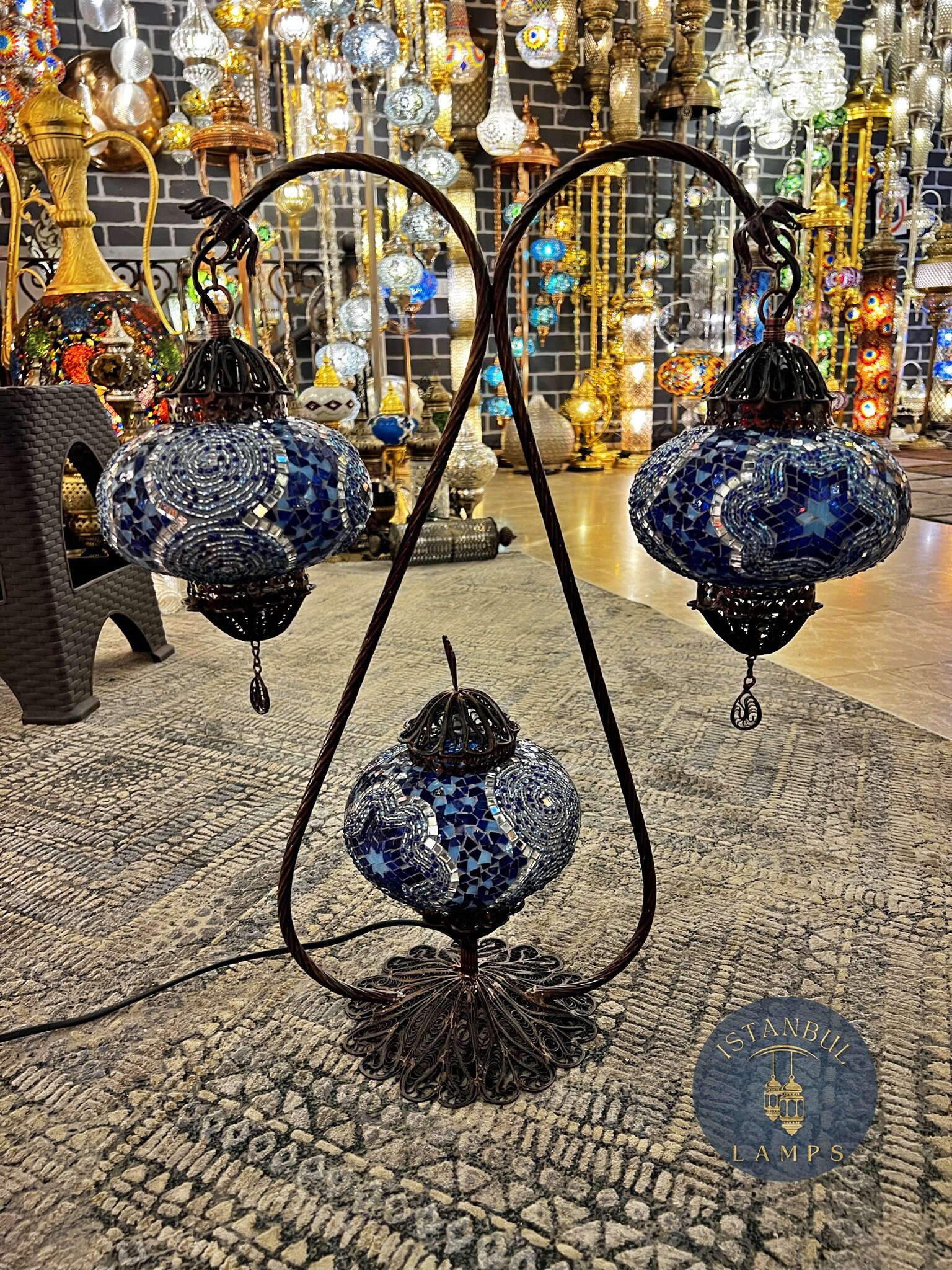 Simple Designs 11.61 In. Chrome With White Shade Tall Contemporary Ruffled Metallic Capsule Bedside Table Desk Lamp With Fabric Shade LT1132-CHR - The Home Depot