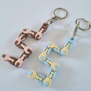Keychain Snake - choose your length