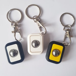 Keychain Roller Ball - Silent Stimming Tool -  A Calming Sensory Fidget Toy