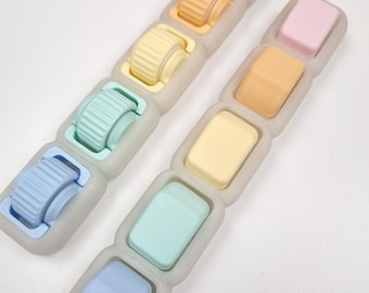 Fidget Stick - 5 fidgets on a stick!  Made From Plant-Based Bio-Plastic
