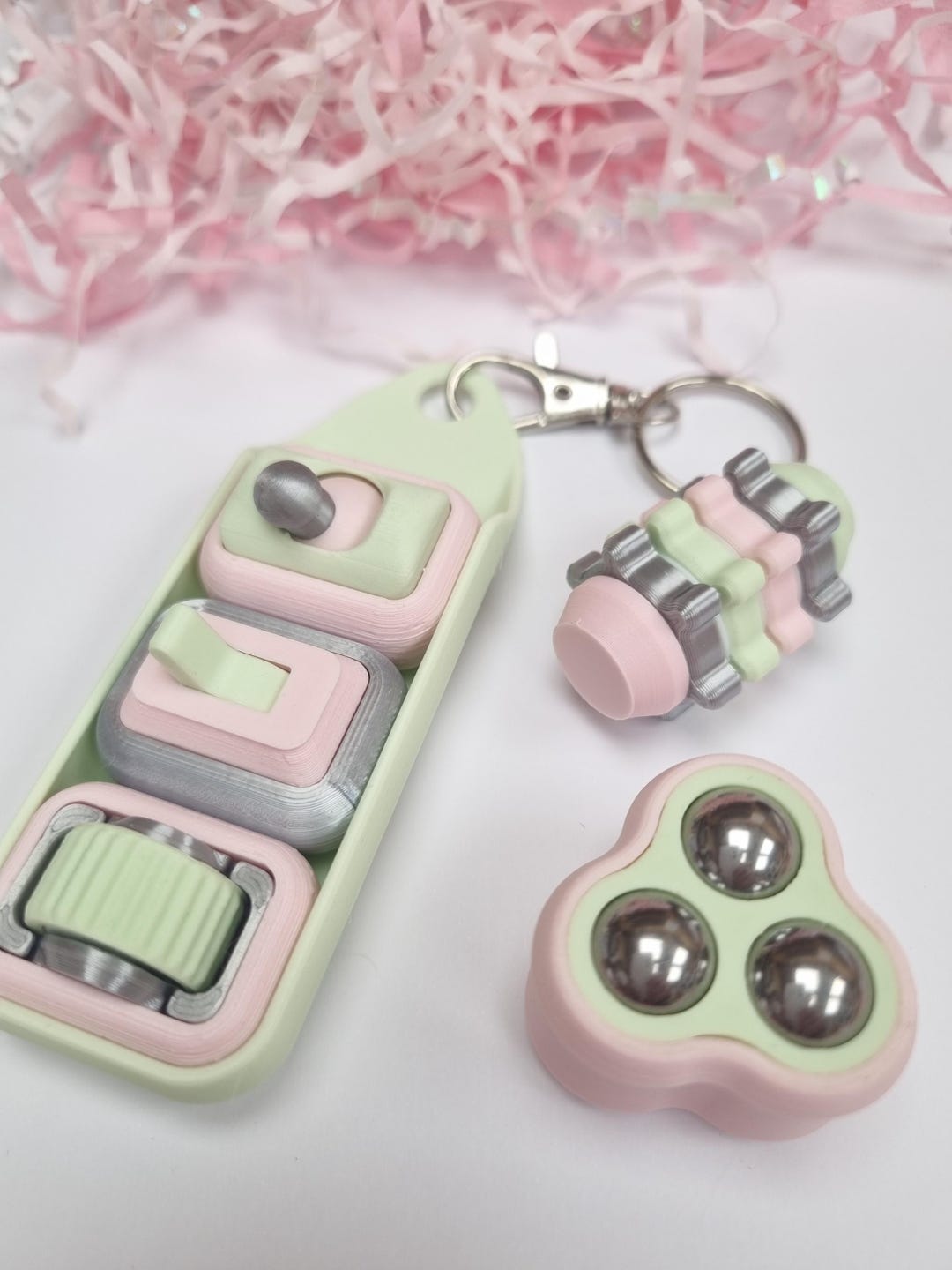 Frosty Winter Fidget Collection - A Gift Made From Plant-based Bio ...