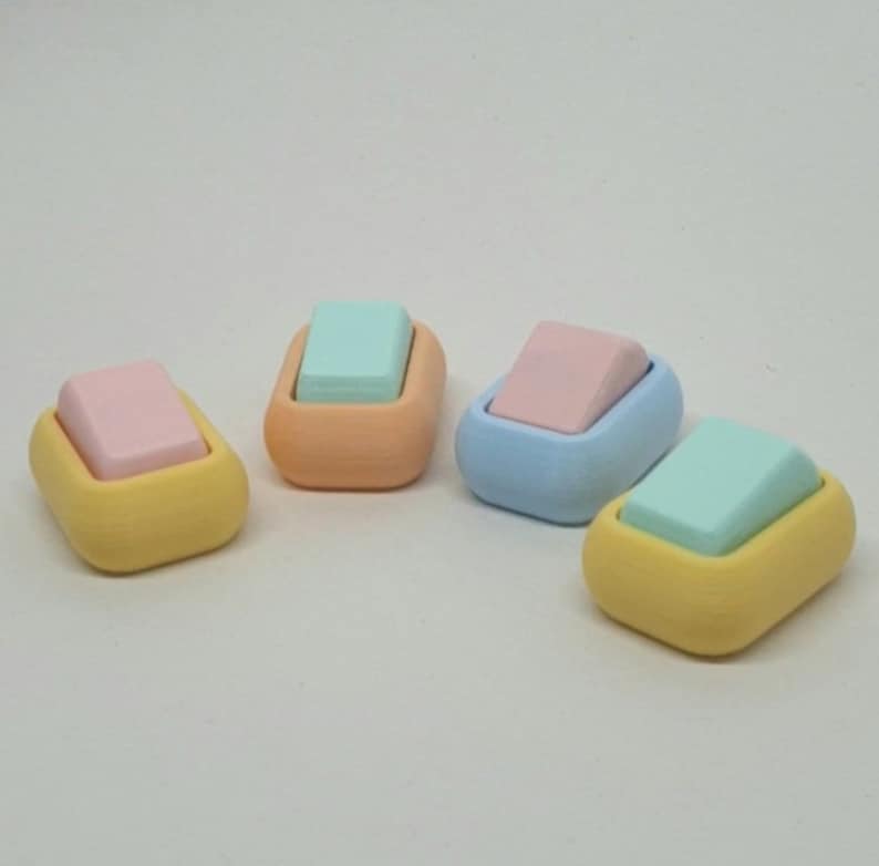 Switch Fidget - Unique Sensory Stim Tool - Made from Plant Based Bio-plastic image 2