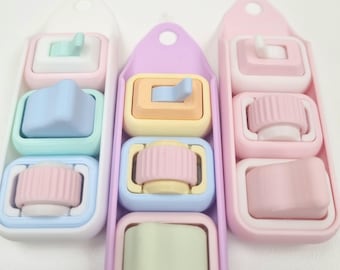 Trio of Nano Fidgets - ultra discrete/small fidgets