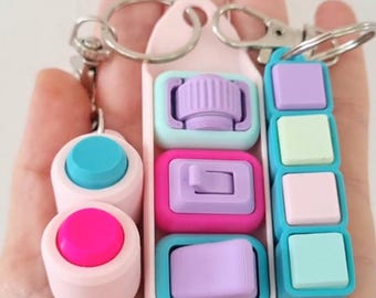 Zestaw Nano Fidget – ultra dyskretne/małe zabawki sensoryczne