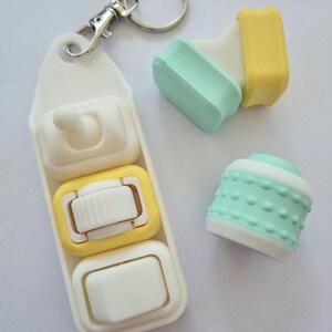 Switch Fidget - Unique Sensory Stim Tool - Made from Plant Based Bio-plastic image 8