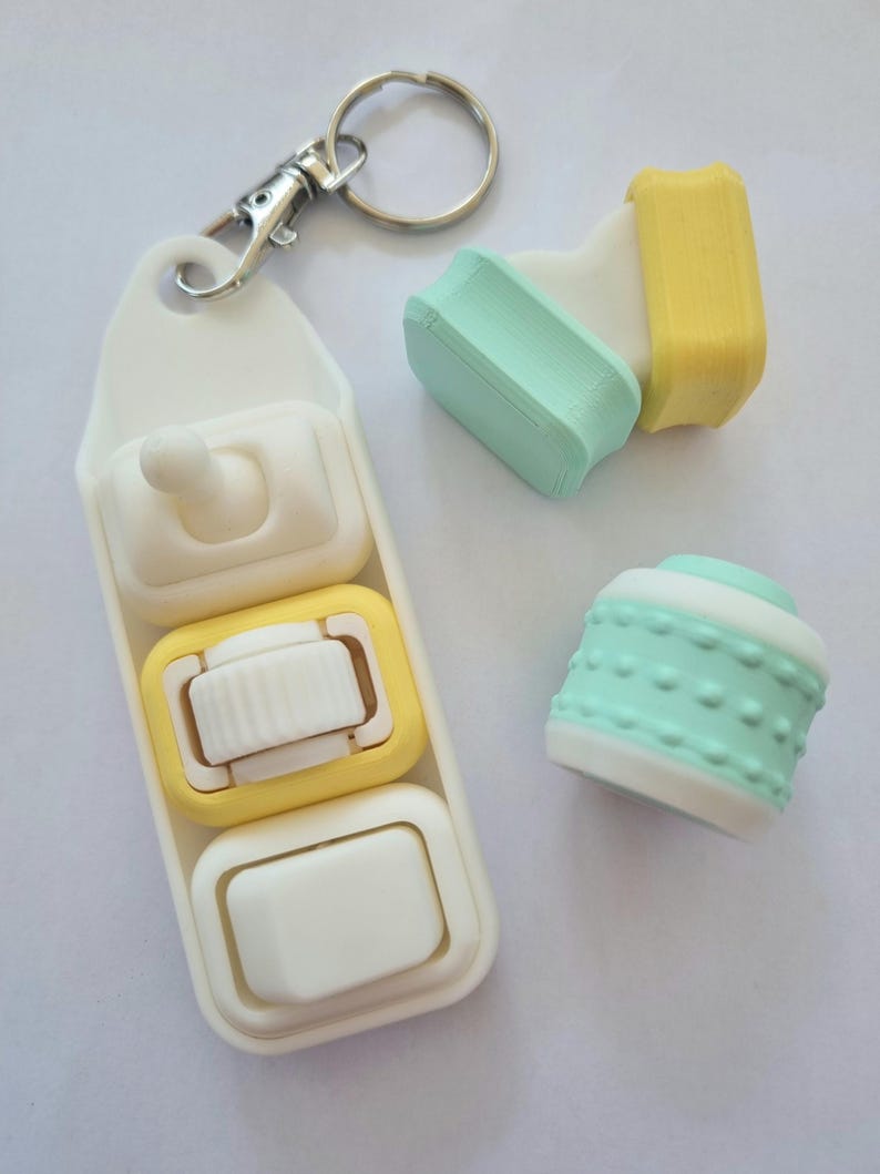 Switch Fidget - Unique Sensory Stim Tool - Made from Plant Based Bio-plastic image 8