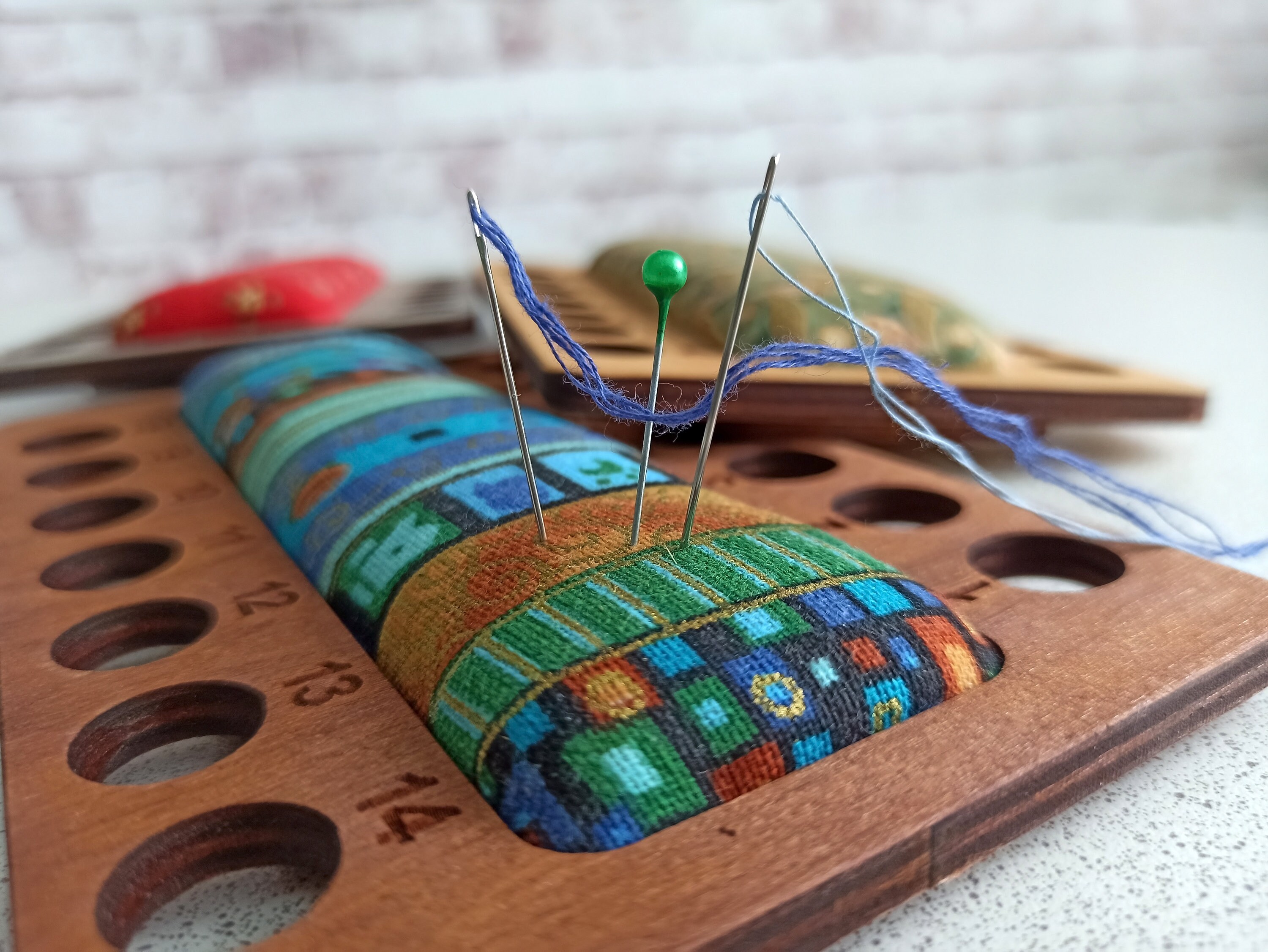 Multifunctional Cross Stitch Thread Holder Embroidery floss Etsy