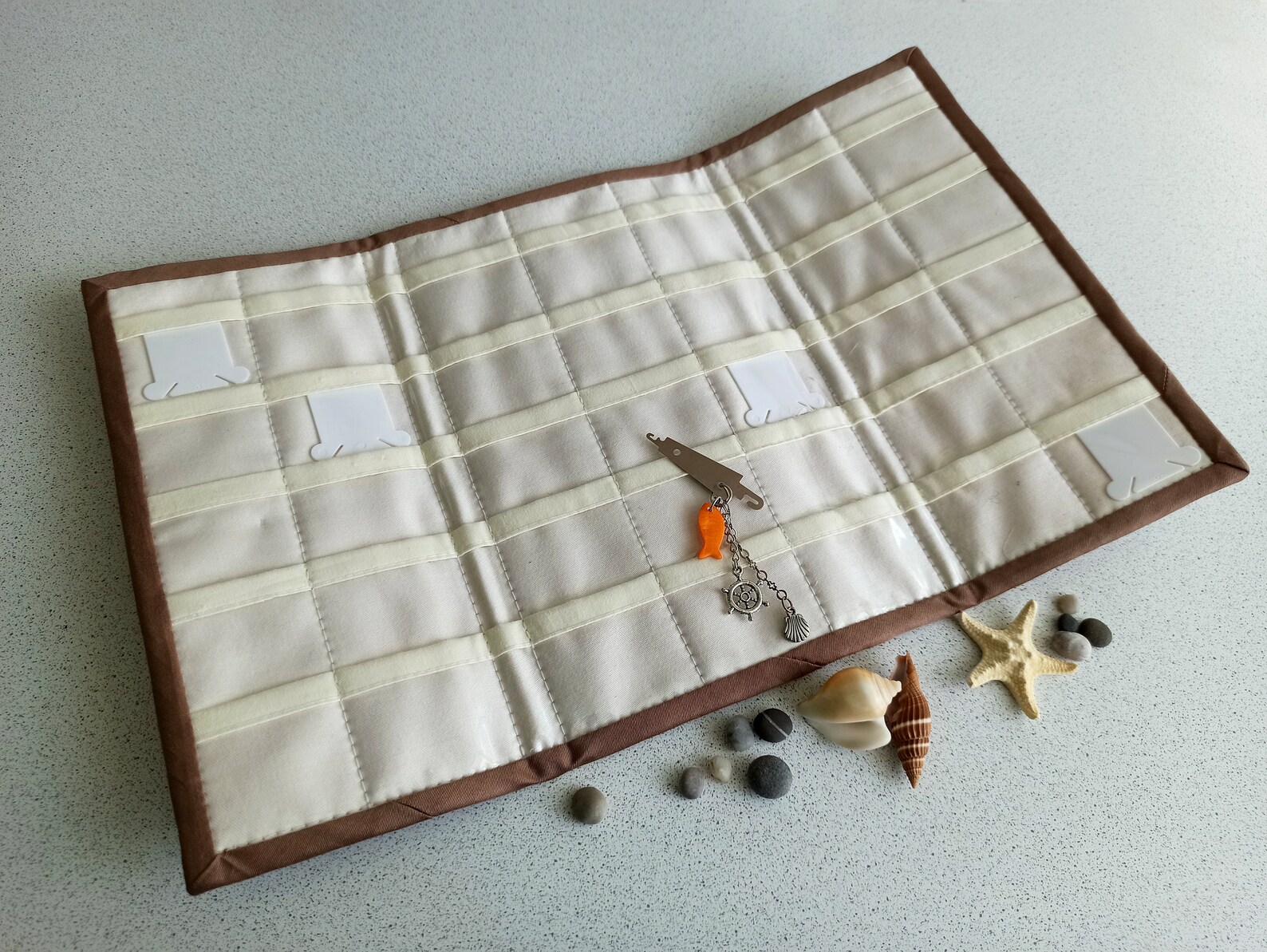 Storage of bobbins floss 35/36 pocket cross stitch organizer Etsy