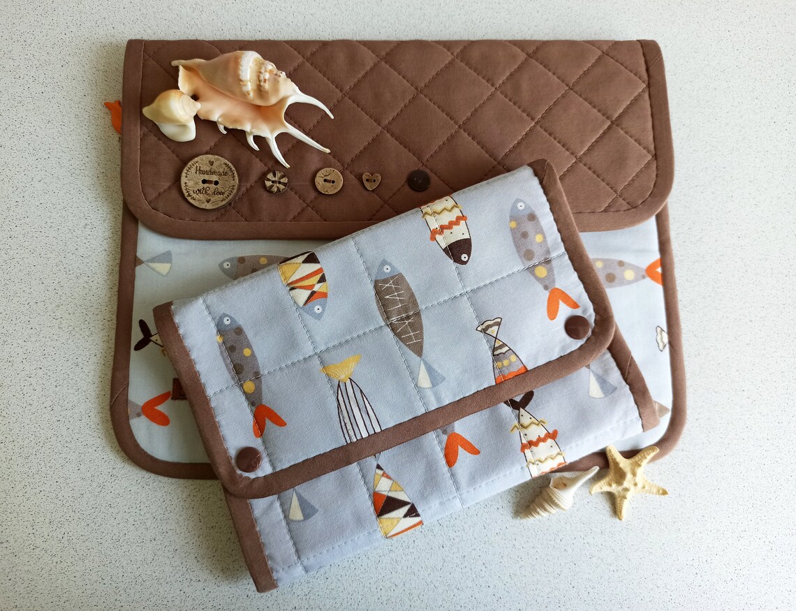 Cross Stitch Project Bag & Embroidery Floss Folder 28 pocket Etsy