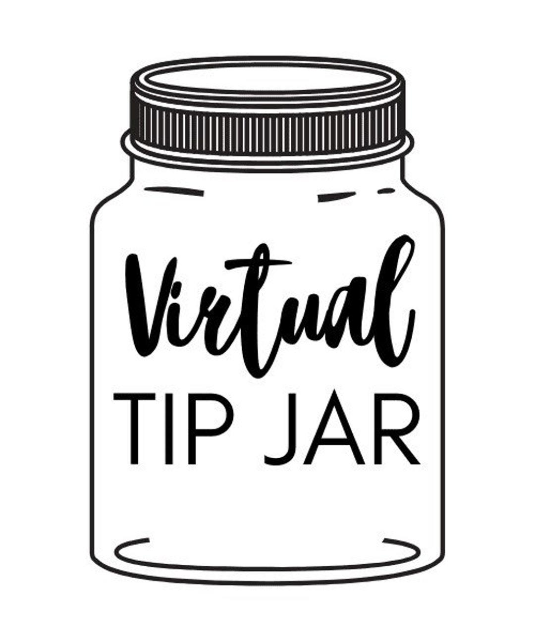 Virtual Tip Jar Etsy