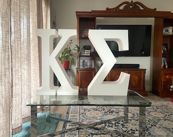 Table Top Greek Letters | All Greek Alphabet Characters 3D Foam Prop 30 inches tall | Fun additions for Parties at Sororities & Fraternities