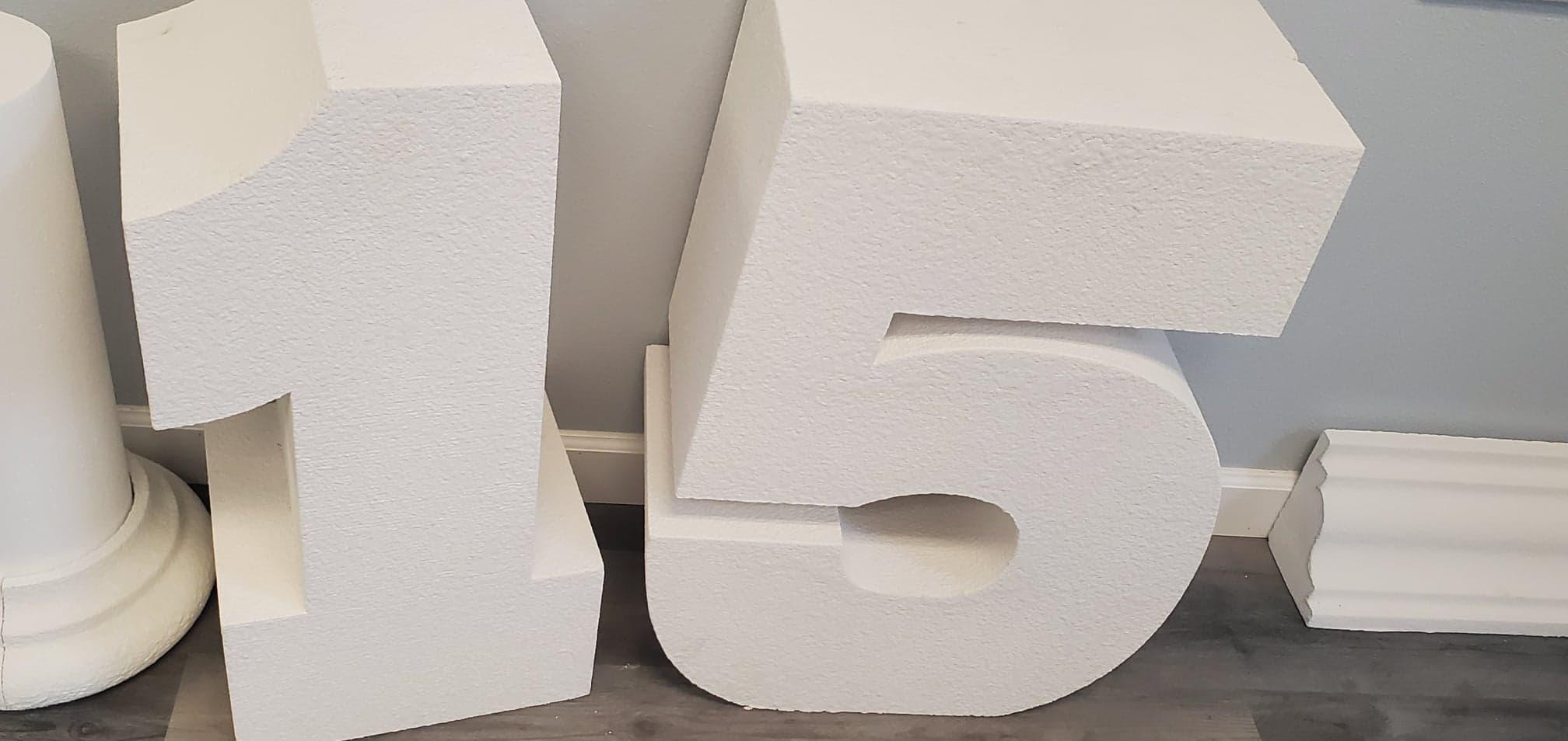 Table Base Foam Letters for Parties, Fun Events | 30