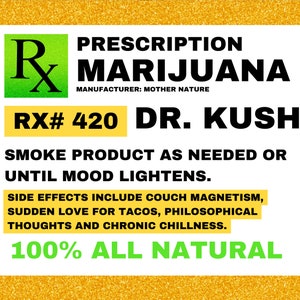 420 Weed Marijuana Tumbler Wrap, PNG, Smoker, Pot head, 420 Gift Ideas, 420 PNG, RX Bottle, Cannabis, 20oz Skinny, Bud Smokers, Marijuana Rx