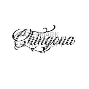 Chingona SVG, PNG, PDF | Latina Pride | Chingona | Latina | Digital Download
