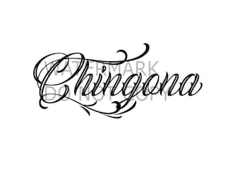 Chingona SVG, PNG, PDF | Latina Pride | Chingona | Latina | Digital Download