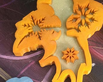 Ice Dragon Ornament Mold