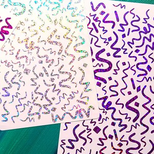 party decoration sticker