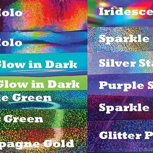 Confetti Stickers Vinyl Waterproof Sticker Decal Holographic Vinyl sticker iridescent sticker party sticker permanent vinyl glitter confetti image 8