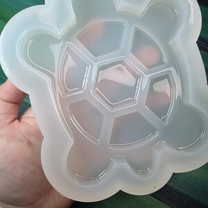 XL Turtle Mold Silicone Mold • Glossy Handmade Dragon Craft Casting Mold • UV Epoxy, Wax & Clay Tool
