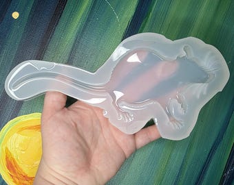 8" Rat Mold Unique Handmade Glossy Mold | UV Epoxy, Jesmonite & Wax
