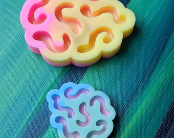 Worm Mold Gummy Worms mold Silicone resin art silicone mini worm magnet earring mold Premium silicone Mold insect magnet mold Clear Mold UV