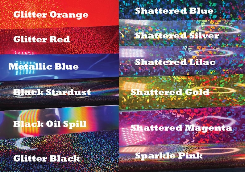 Confetti Stickers Vinyl Waterproof Sticker Decal Holographic Vinyl sticker iridescent sticker party sticker permanent vinyl glitter confetti image 9