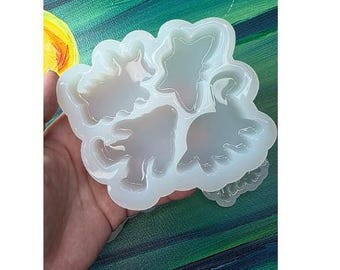 Cryptid Cracker Mold  Unique Handmade Glossy Mold | UV Epoxy, Jesmonite & Wax