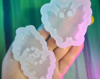 Batty Mothman Silicone Mold • Handmade Cryptid Craft Mold • UV Epoxy, Wax & Clay Casting Tool