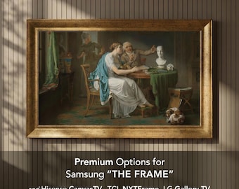 Custom TV Frame, Wide Compatible with Samsung, TCL, Frame for Samsung Tv 2021+ Decorative Frame, Samsung Frame Tv Handmade Tv Frame