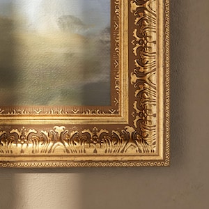 Gold Gilded Striped TV Frame, Compatible with all TV Brand, Decorative Frame, Samsung Frame Tv Bezel, Frame for Tv, Customizable TV Frame