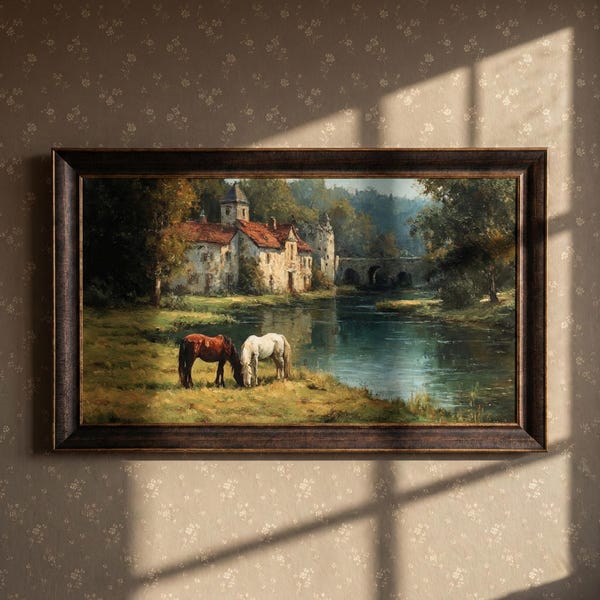Donkerbruin goud tv-lijst, walnoot tv-lijst, lijst voor Samsung Tv 2021+ decoratief lijst, Samsung lijst tv-rand, TCL